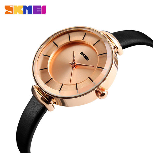 Watch Women Fashion Casual Leather Strap Women's Quartz Watches Luxury Brand Waterproof Ladies Retro Dress Wristwatches