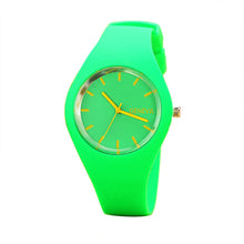 Candy-colored Sports Jelly Silicone Strap Watch