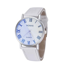 2016 Brand New HONHX Super Cool and Hot New Luxury Fashion Men Leather Quartz Analog women'Wrist Watches Relogio Femininos #LSW