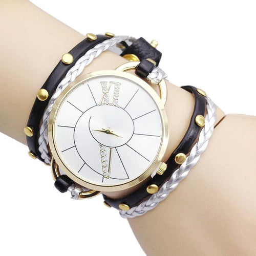 Big Dial Women Bracelet Watch 2016 Fashion Hand