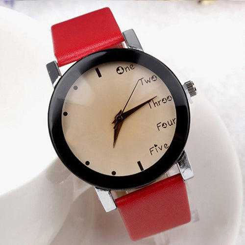 Summer Fabric Strap Watch Simple Style Men Casual Watch Fahion Women Girls Dress Watch Everything Is OK Wristwatch