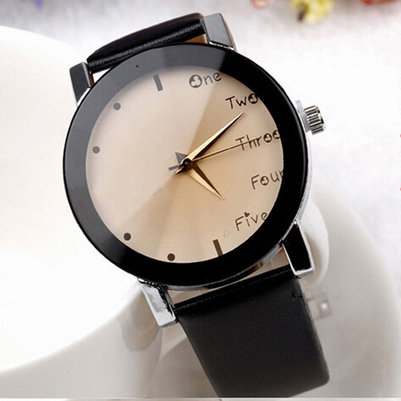 Summer Fabric Strap Watch Simple Style Men Casual Watch Fahion Women Girls Dress Watch Everything Is OK Wristwatch