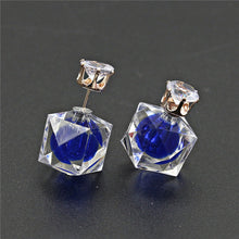 Fashion Cute Crystal Rhinestone Candy Wrapping Acrylic Bubble Earrings Fine Jewelry Wholesale