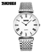 SKMEI 2016 New china Brand Men woman lover's luxury Watches analog quartz watch 50M waterproof  raman dial stainless steel band