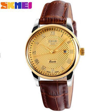 Watches Women Fashion Luxury Watch Famous Brand SKMEI 30m Waterproof Genuine Leather Casual Quartz Ladies Wristwatch