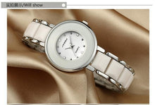 2016 Sinobi Ladies Dress Watches Women Quartz steel Fashion Waterproof Luxury round Dial Relogio Feminino Japan Relojes Mujer