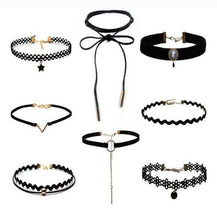 Best Deal New Fashion 1 Set Choker Necklace Black Velvet Classic Gothic Tattoo Lace Chain Collar Necklaces For Women Jewelry