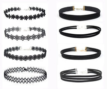 Best Deal New Fashion 1 Set Choker Necklace Black Velvet Classic Gothic Tattoo Lace Chain Collar Necklaces For Women Jewelry