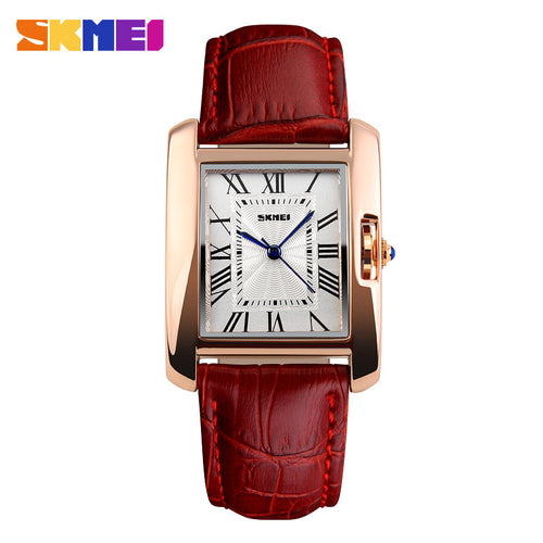Luxury Brand Watches Women Fashion Elegant Retro Waterproof Leather Casual Quartz Watch Women's Wrist Watches Relogio Feminino